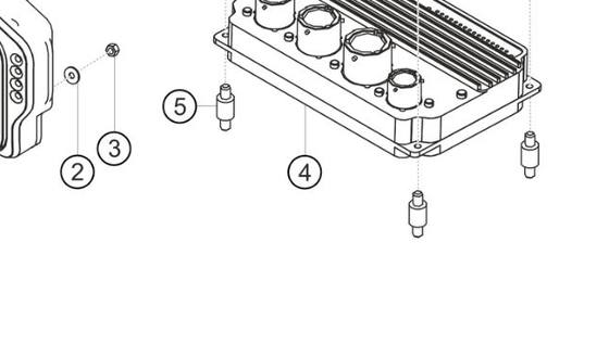 991.641.629.8B — Control unit, electric system — exploded diagram (PA10 0193 911 GT3 R MY2016 2017 Parts-Manual p142) — fitment reference only