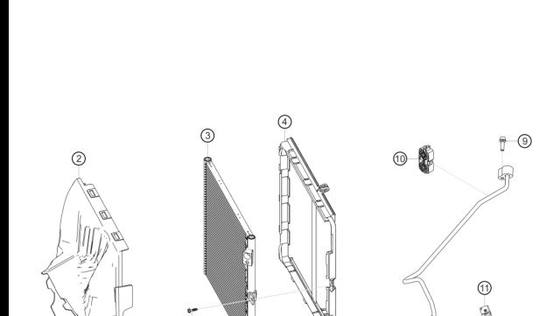 982.121.334.D — Air duct element, A/C condenser, front RH — exploded diagram (PA10 0458 Cayman GT4 Clubsport MY2019 2020 Parts-Manual p135) — fitment reference only