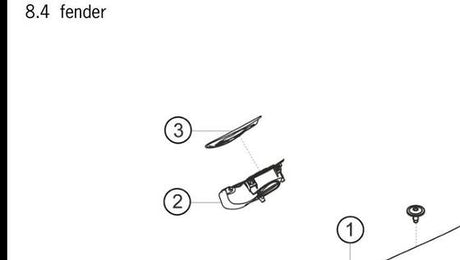 991.503.034.00 GRV — Fuel filler flap, prime coated — exploded diagram (2016-991-Cup Parts-Catalogue-V2 p123) — fitment reference only