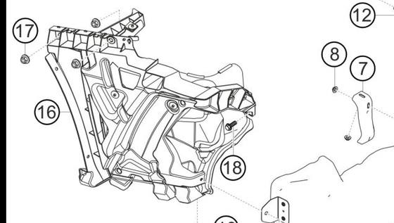 9F0.813.651.B — Bracket, lateral, rear heat protection, LH — exploded diagram (PA10 0353 911 GT3 Cup MY2018 2019 Parts-Catalog p130) — fitment reference only
