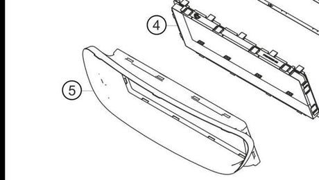 991.575.141.90 1E0 — Air routing, center radiator — exploded diagram (2016-991-Cup Parts-Catalogue-V2 p36) — fitment reference only