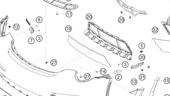 991.505.563.80 OK1 — Retaining frame, front end, LH — exploded diagram (PA10 0353 911 GT3 Cup MY2018 2019 Parts-Catalog p127) — fitment reference only