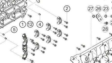 997.104.435.90 — Camshaft-housing shield, cyl. 1-3, LH — exploded diagram (2016-991-Cup Parts-Catalogue-V2 p19) — fitment reference only