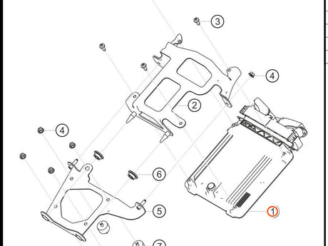 991.618.603.8A — Control unit EED17, unprogrammed — exploded diagram (2016-991-Cup Parts-Catalogue-V2 p144) — fitment reference only — position highlighted